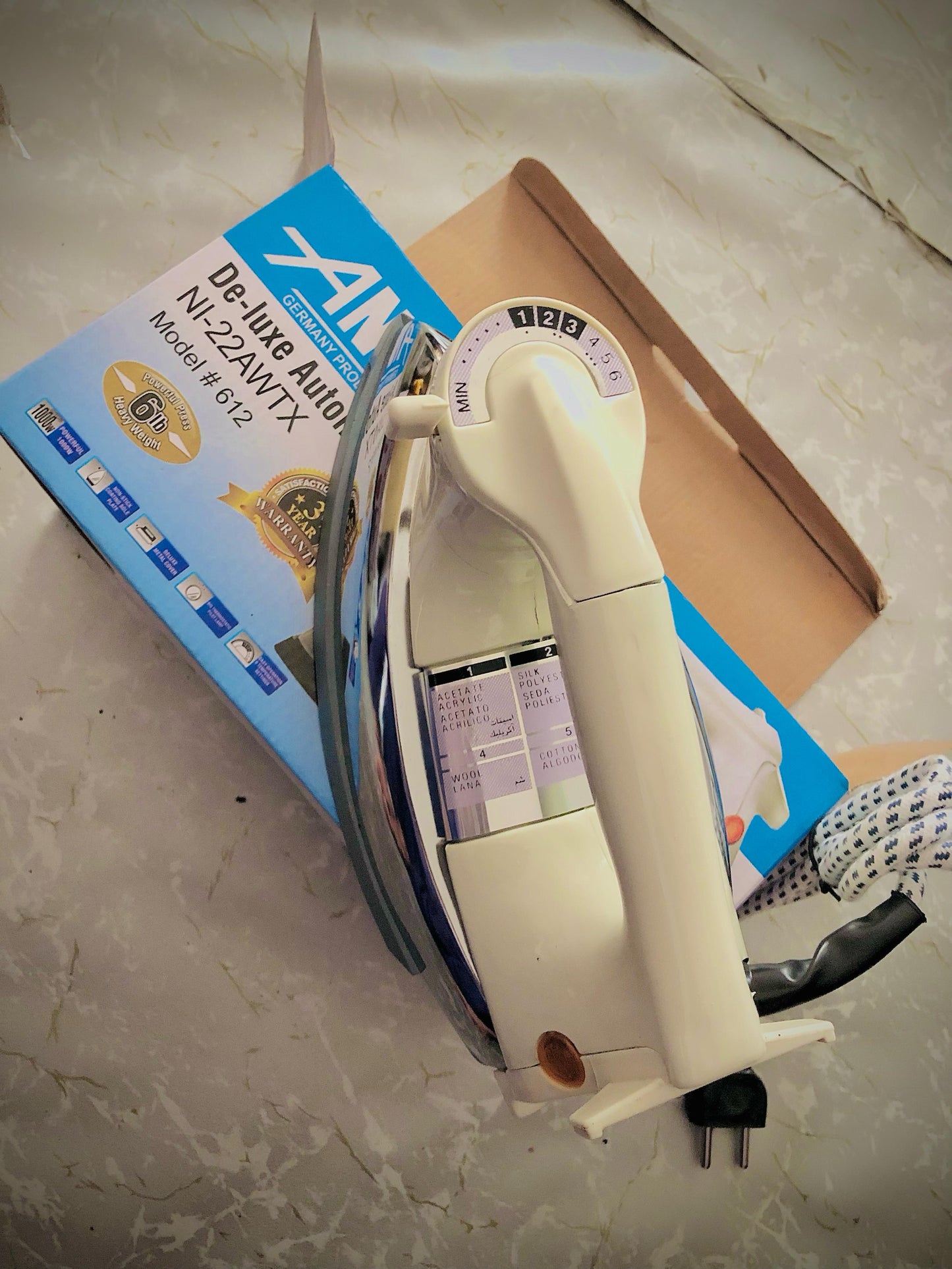 Lot of Imported German Dry Irons – Powerful 1000W