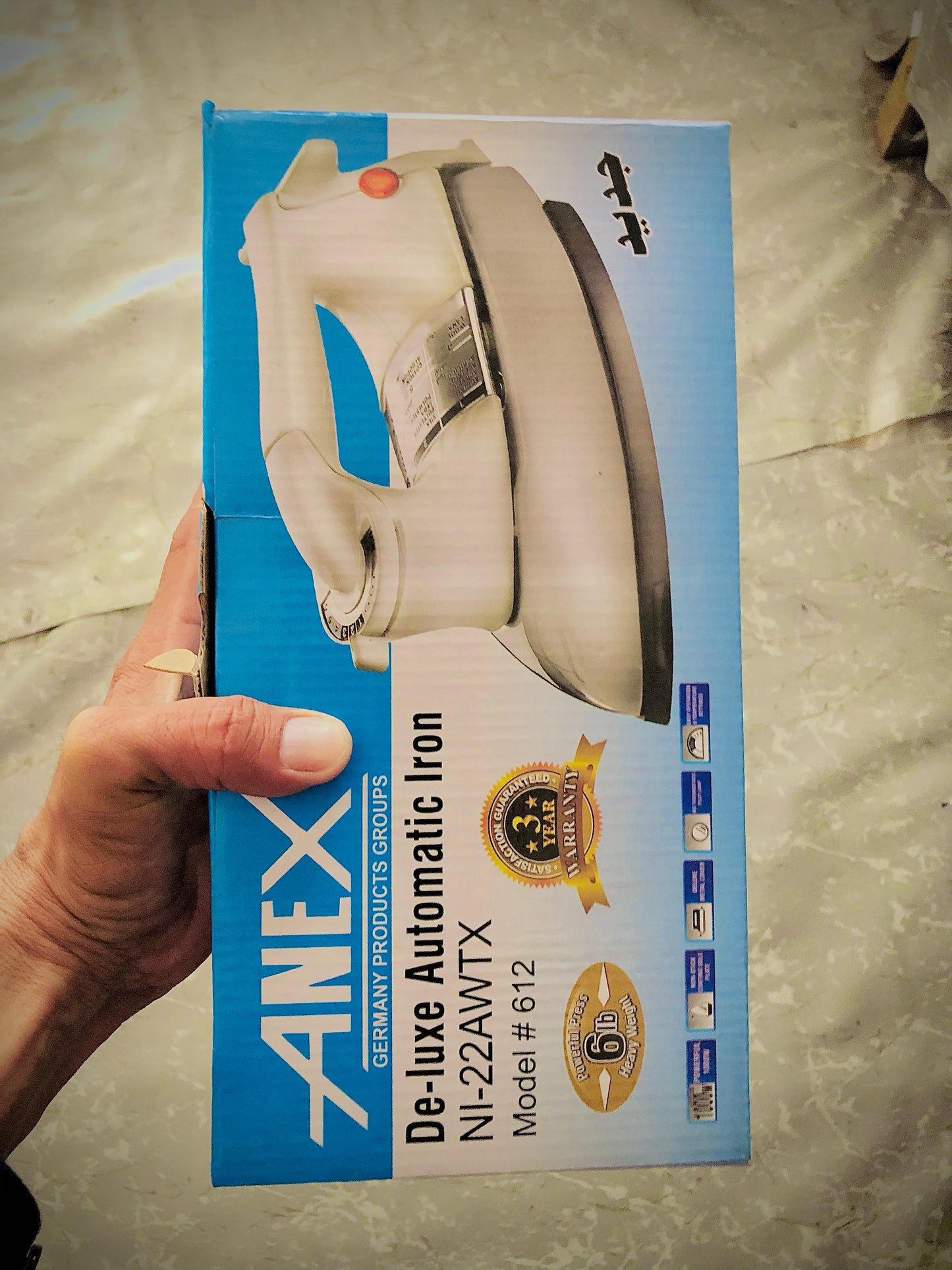 Lot of Imported German Dry Irons – Powerful 1000W
